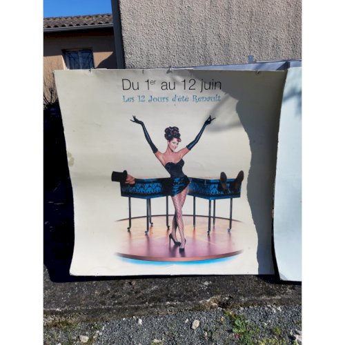 2 Affiches Publicité RENAULT