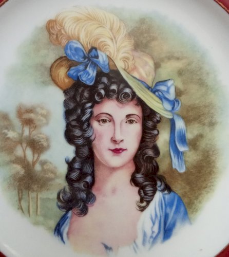 2 Ancienne Assiette Décorative Porcelaine Gloria  Bavaria Handwirk