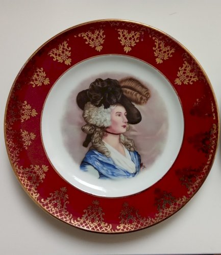 2 Ancienne Assiette Décorative Porcelaine Gloria  Bavaria Handwirk