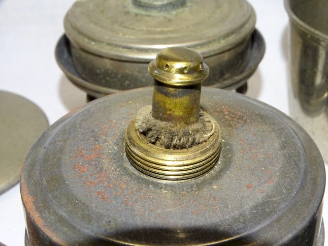 -2 ANCIENNES GAMELLES QUART DU SOLDAT RECHAUD PAQUETAGE MILITARIA COLLECTION