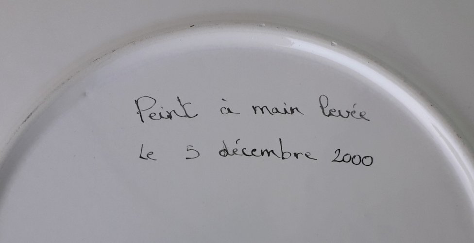 2 assiettes amoureux de Peynet