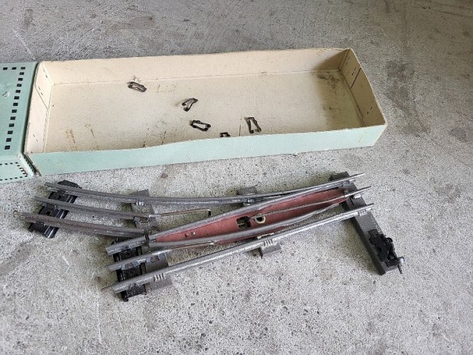 2 BOITES D'AIGUILLAGES PAIRE D'AIGUILLES ELECTRIQUES HORNBY MECCANO N°2