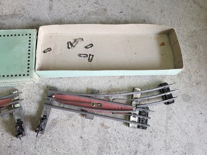 2 BOITES D'AIGUILLAGES PAIRE D'AIGUILLES ELECTRIQUES HORNBY MECCANO N°3