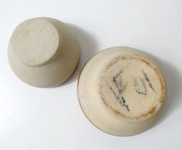 2 bols gigognes en grès vintage