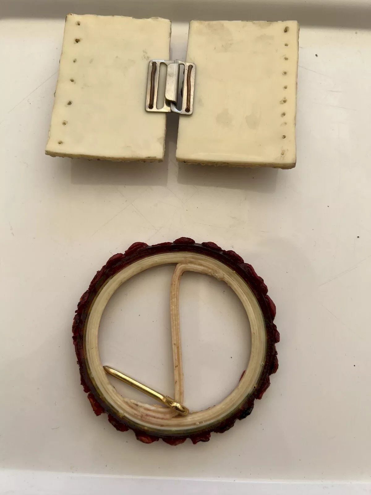 Boucle De Ceinture Vintage Henry Perrichon - Collection Talosel - Style Line Vautrin - Pièce Rare