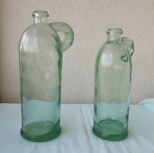 2 Glass Bottles