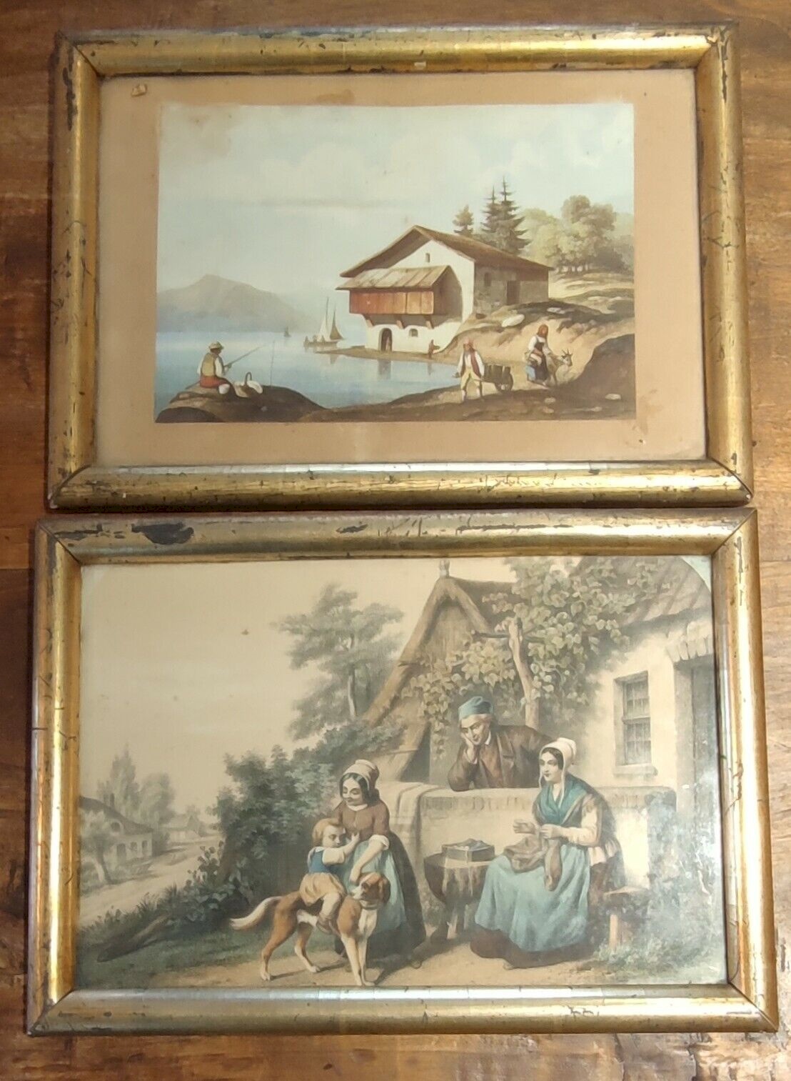 Lot De 5 Breloques Pendentifs Vintage Dorés - Animaux - Occasion - Décoration Ou Bijouterie