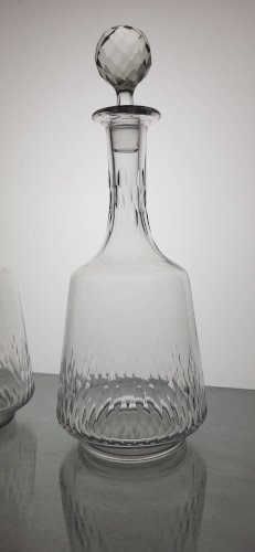 2 carafes en cristal Baccarat modèle Richelieu
