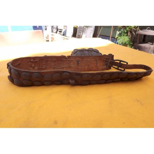 2 Ceintures cuir rangements munitions