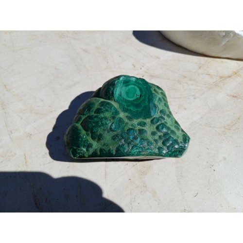 2 Cendriers ou Vide Poche Marbre Blanc et Malachite