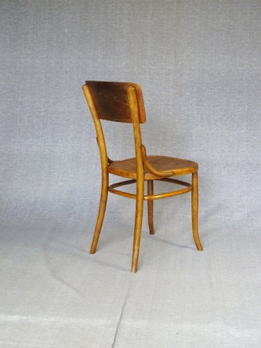 2 chaises bistrot Baumann N°60 vers 1926, no Thonet