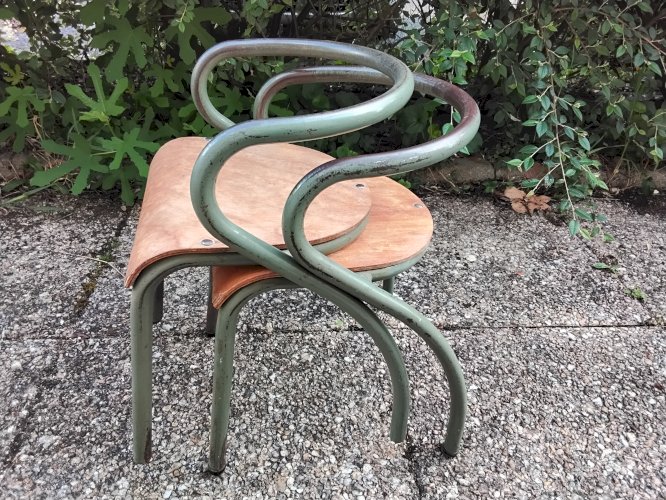 2 chaises enfant Mullca 300