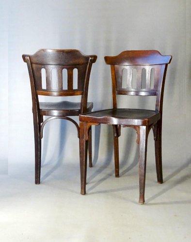 2 chaises N° 714 /3 par Siegel pour Kohn 1910, no Thonet