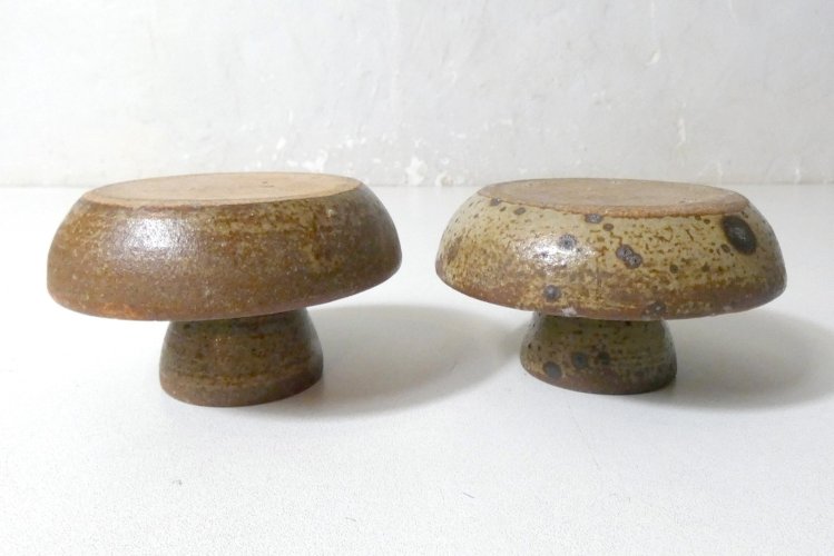 2 coquetiers en grès vintage