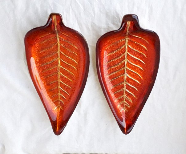 2 coupelles feuilles