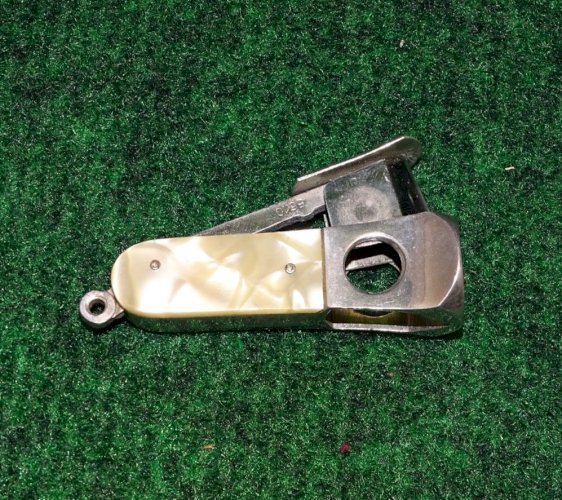 -2 COUPES CIGARES 1 PLAQUETTES BOIS DE CERF LE + Petit PFEILRING SOLINGEN   D