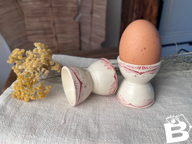 2 de coquetiers diabolo en terre de fer