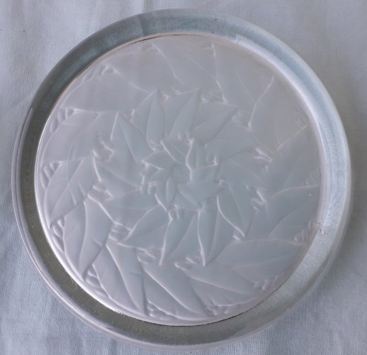 2 dessous de bouteille en verre