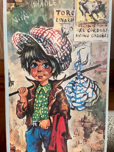 2 encadrements vintage Poulbots Paris