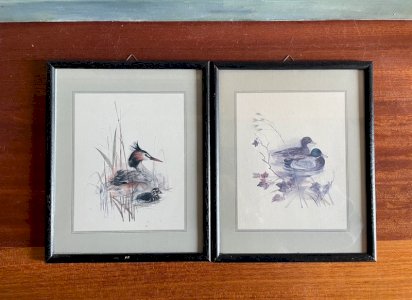 2 encadrements vintage