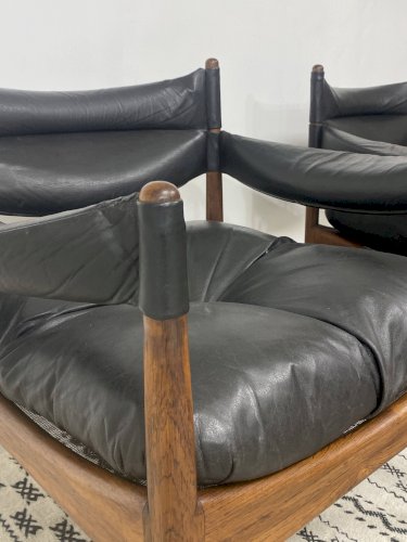 2 fauteuils et table basse Modus par Kristian Vedel pour Søren Willadsen