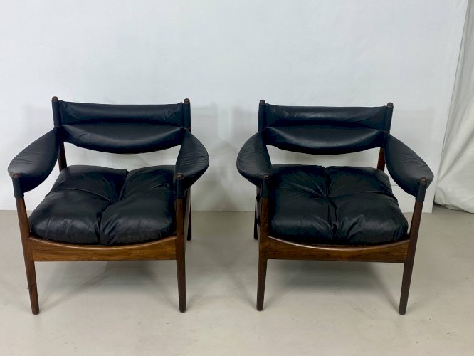 2 fauteuils et table basse Modus par Kristian Vedel pour Søren Willadsen