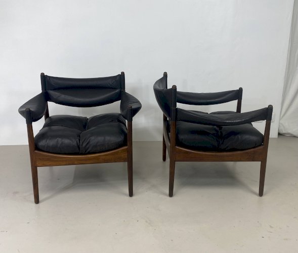 2 fauteuils et table basse Modus par Kristian Vedel pour Søren Willadsen