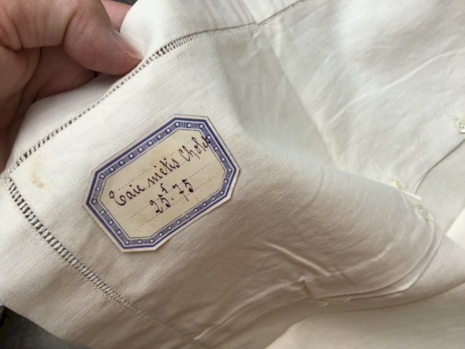 2 Grandes Taies d'oreiller anciennes métis de CHOLET  neuf brodé +Jours 70x70cm