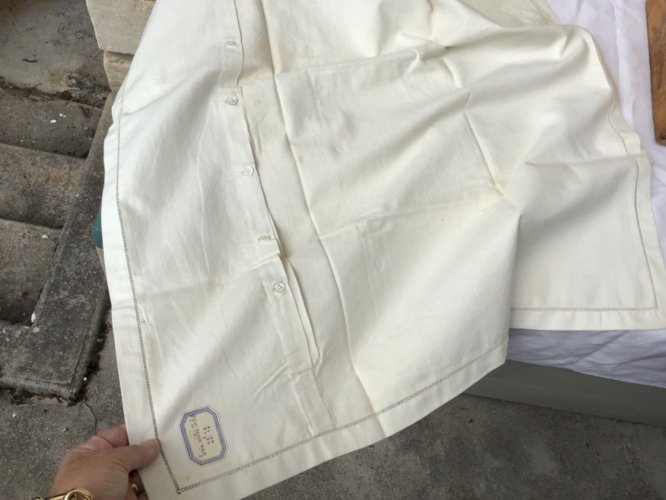 2 Grandes Taies d'oreiller anciennes métis de CHOLET  neuf brodé +Jours 70x70cm