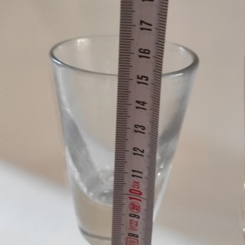 2 grands verres anciens à absinthe, début 1900