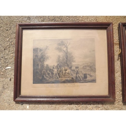 2 Gravures 18 ème C.Van Falens