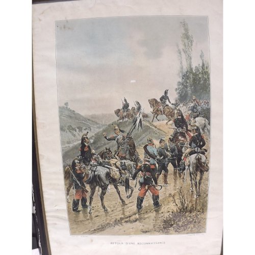2 Gravures 1889 d A.NEUVILLE