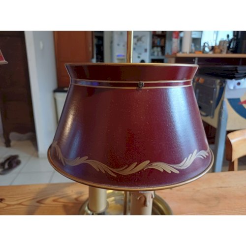 2 Lampes Bouillotte de Style Empire