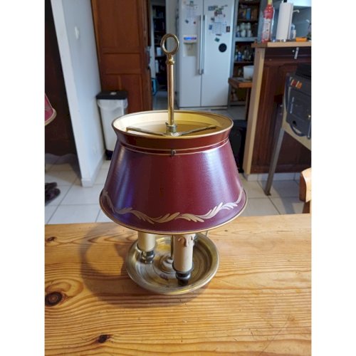 2 Lampes Bouillotte de Style Empire