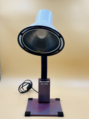 2 lampes de bureau post-modernes « One Stand », années 1980