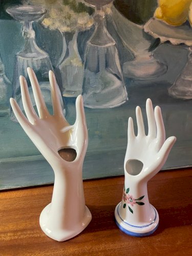 2 mains baguier vintage