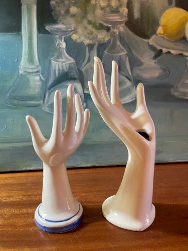 2 mains baguier vintage