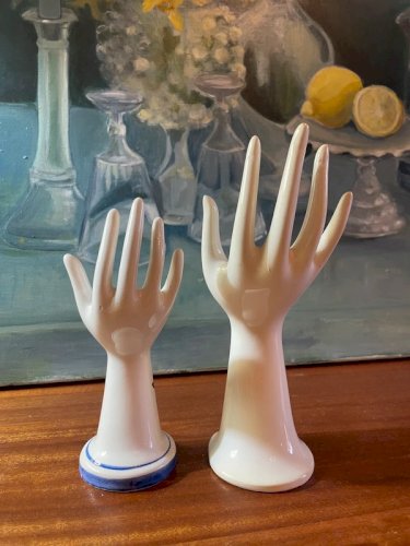 2 mains baguier vintage