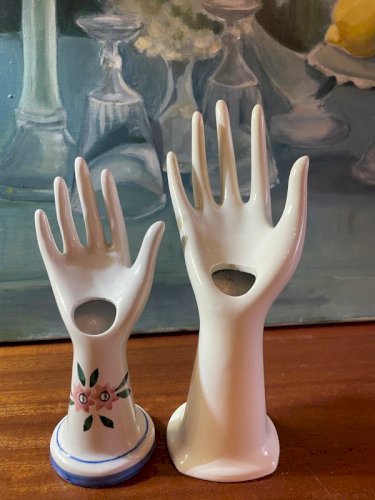 2 mains baguier vintage