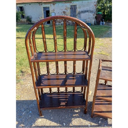 2 Meubles en Rotin Vintage