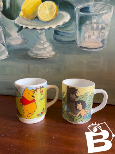 2 mugs Arcopal Disney