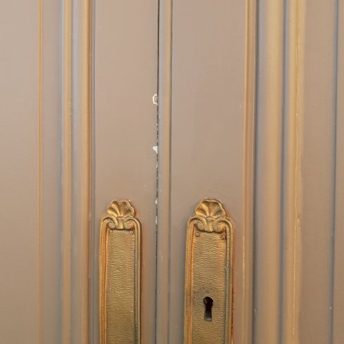 2 Paires de grandes portes anciennes de placard haussmanniennes XIX°