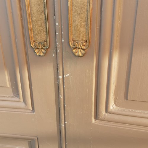 2 Paires de grandes portes anciennes de placard haussmanniennes XIX°