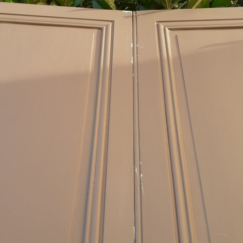 2 Paires de grandes portes anciennes de placard haussmanniennes XIX°