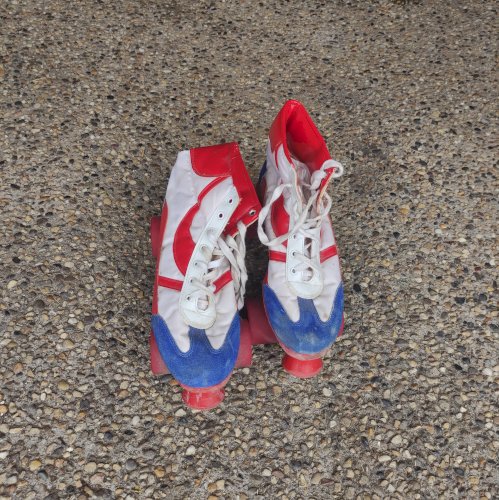 2 paires de Rollers vintage
