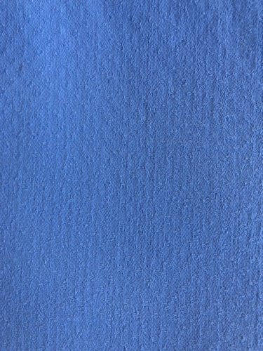  2 PARURES DE LIT POUR UNE PERSONNE EN COTON DAMASSÉ BLEU CIEL