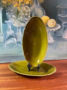 2 plats vintage Gien