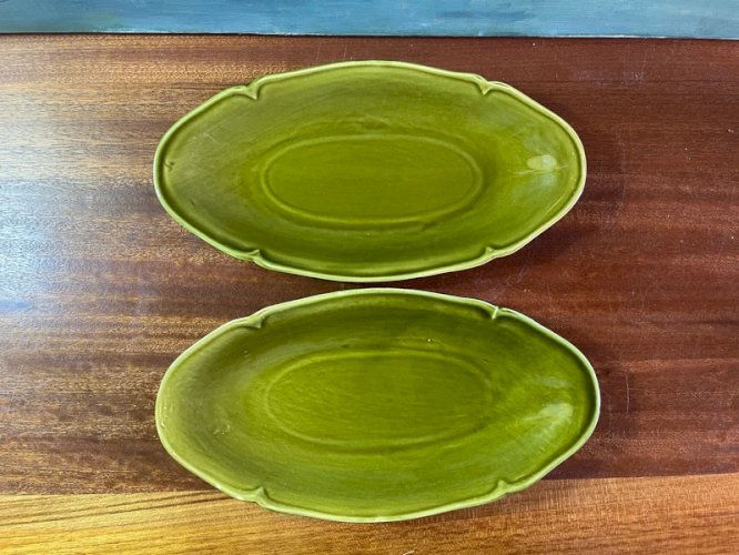 2 plats vintage Gien