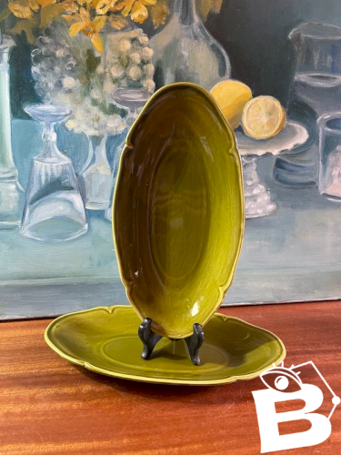 2 plats vintage Gien