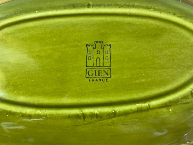2 plats vintage Gien
